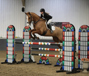Nottinghamshire’s Jessica Baugh Jumps to Victory in SEIB Winter Novice Qualifier at The College Equestrian Centre, Keysoe